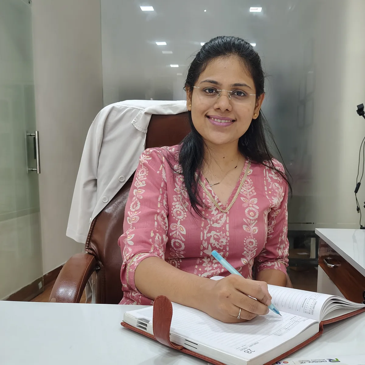 Dr. Aditi at work